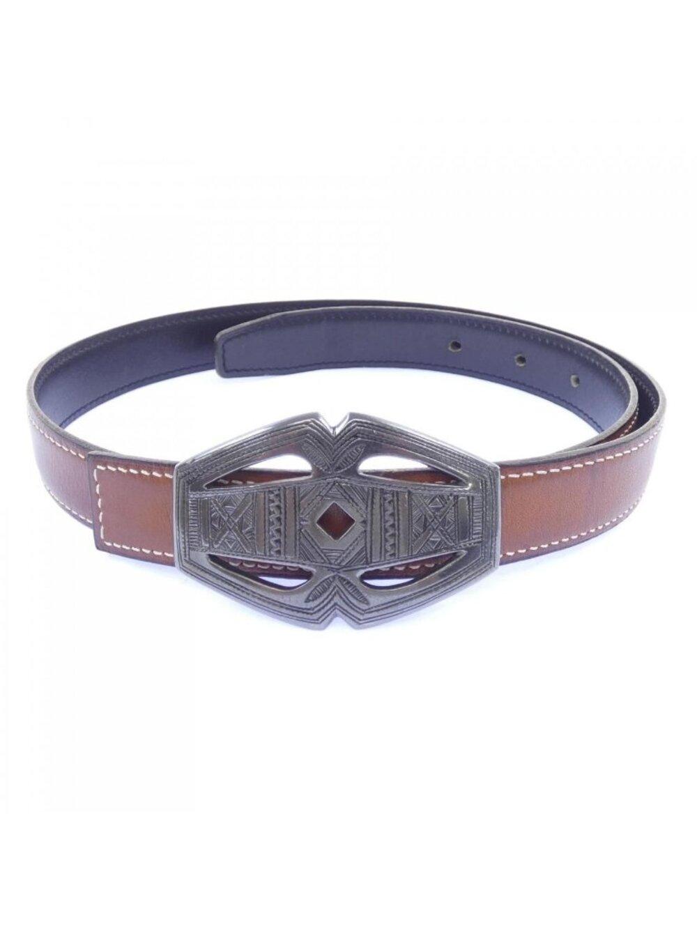 Hermes Vintage Touareg 24 Reversible Belt